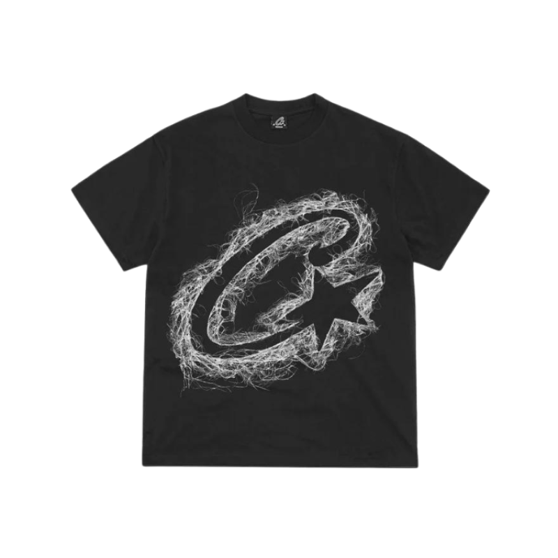 CRTZ C Star String T-Shirt White Black