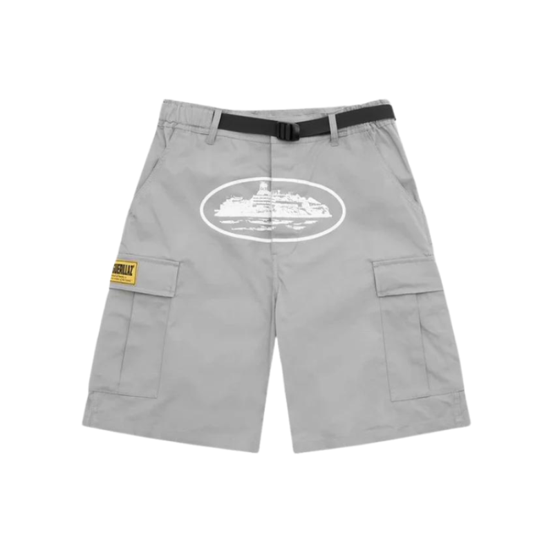 CRTZ Alcatraz Cargo Shorts Grey