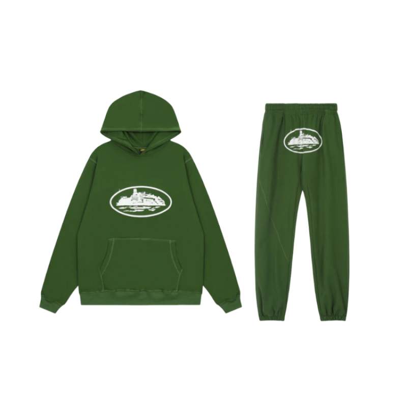 CRTZ Alcatraz Green Tracksuit