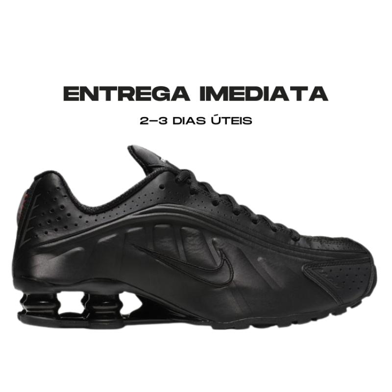 NK Shox R 4 Black - Tamanho: 41