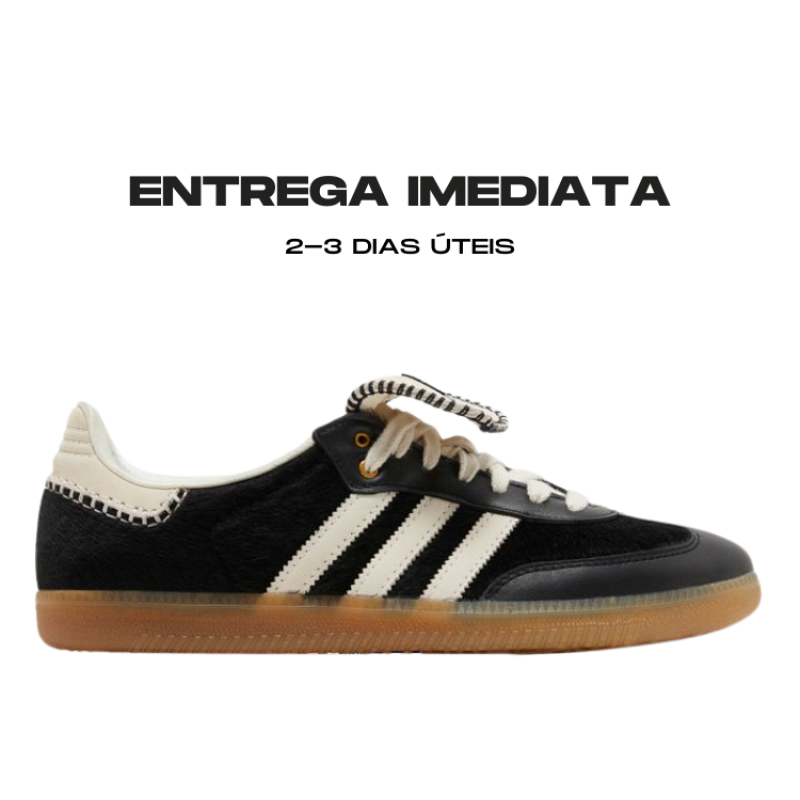 Samba Wales Bonner Pony Black - Tamanho: 43