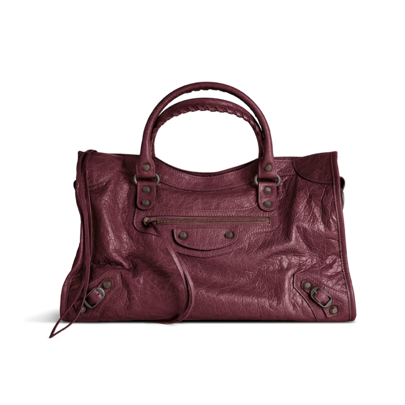 BLCG Le City Bag Medium Burgundy