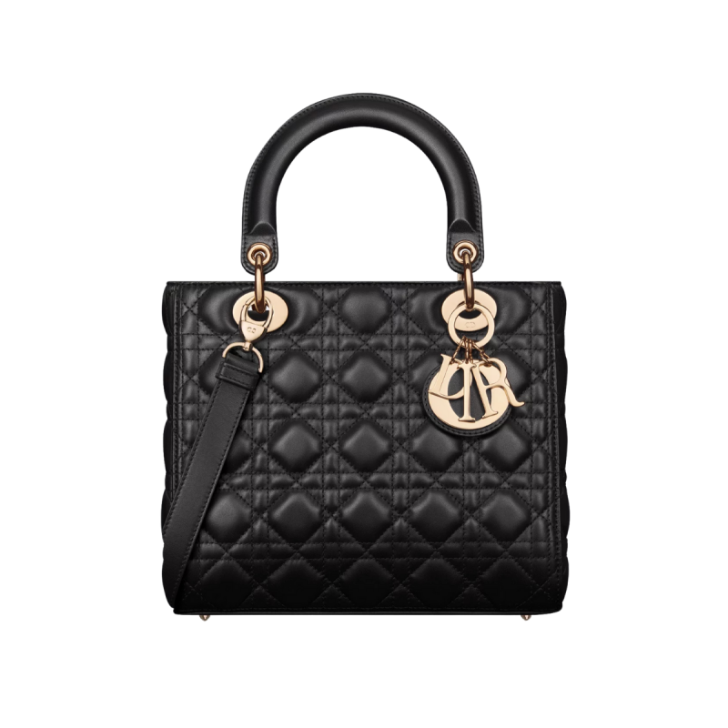 CD Medium Lady Bag Black
