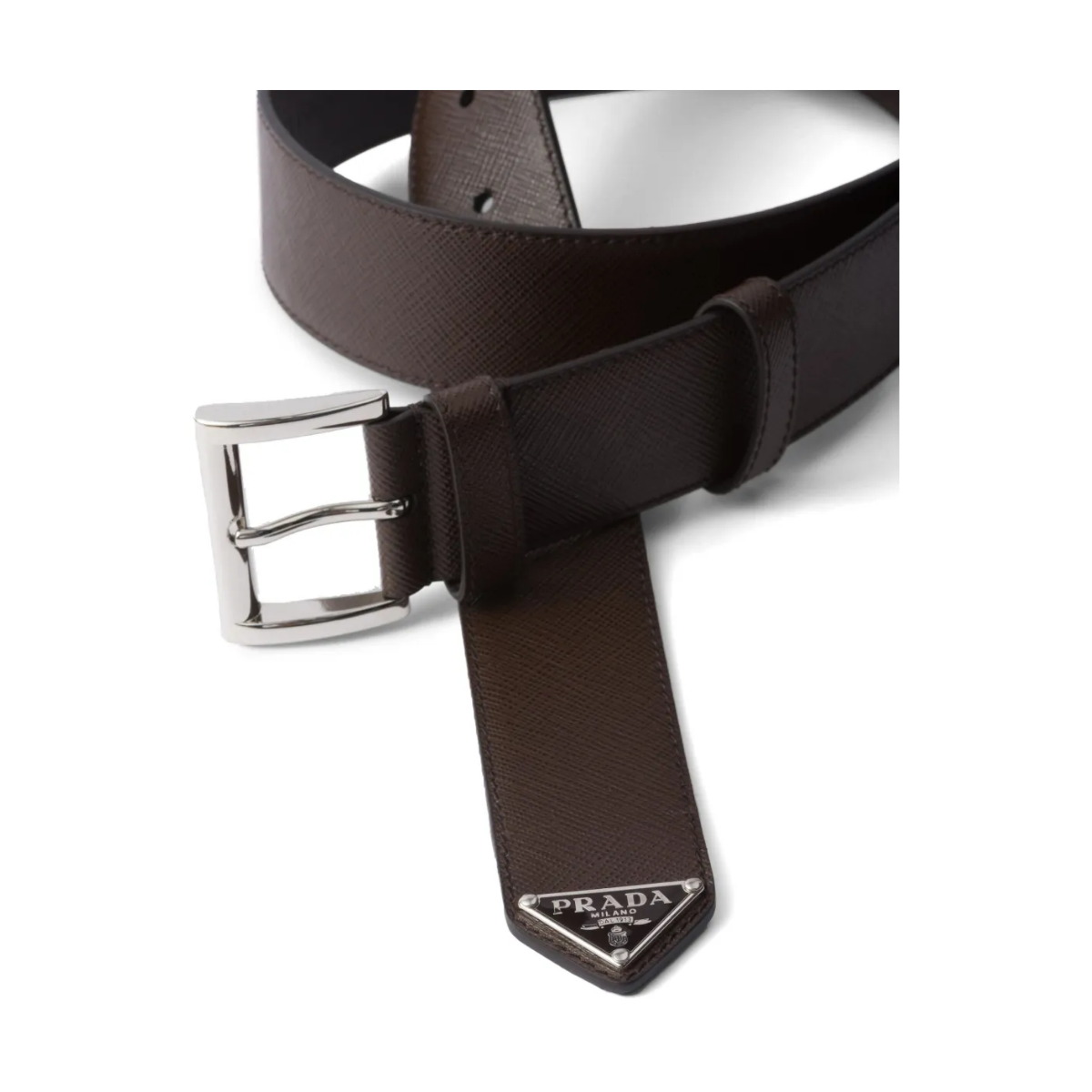 Prada Saffiano leather belt