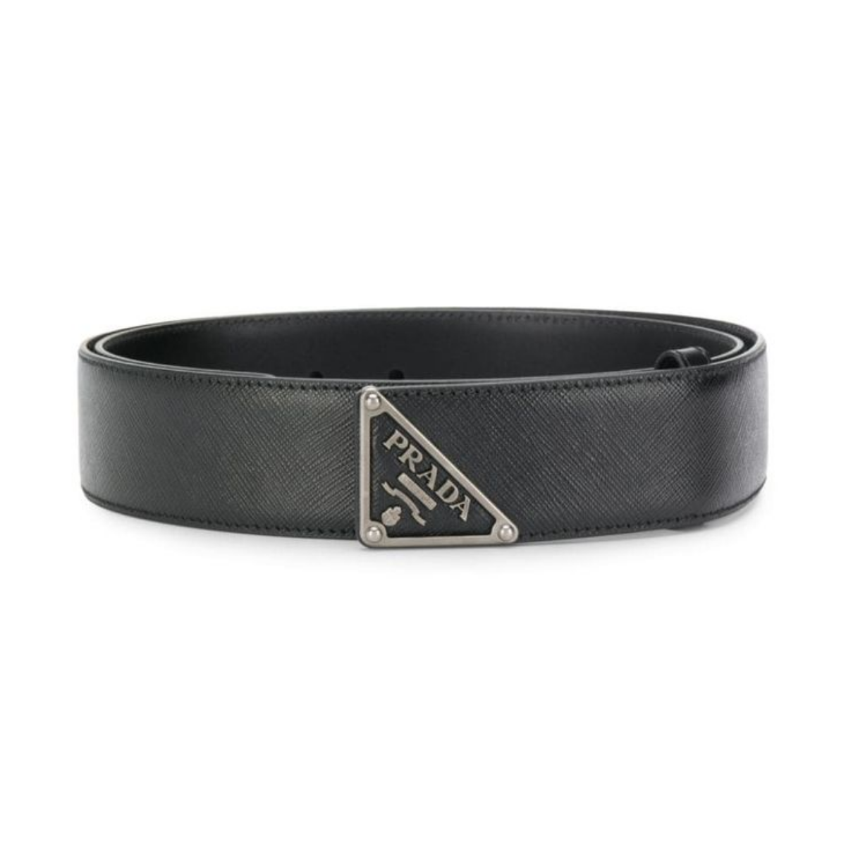 Prada Logo Plaque Belt