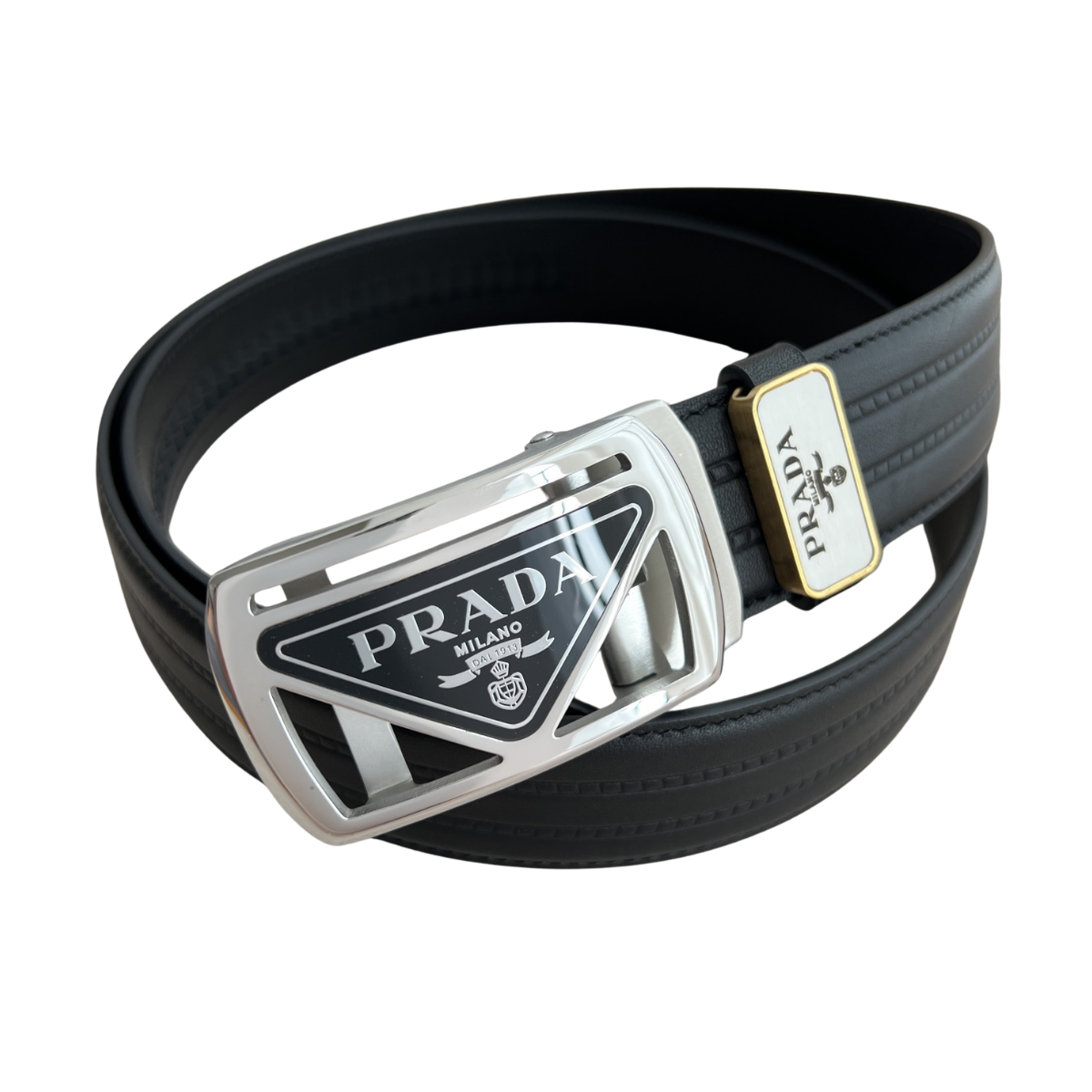 Prada Saffiano Leather Belt