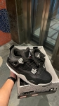 Air Jordan 4 Retro "SE Black Canvas"