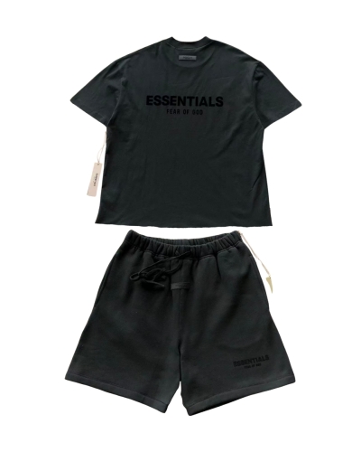 Fear of God Essentials Black Fleece Full Set